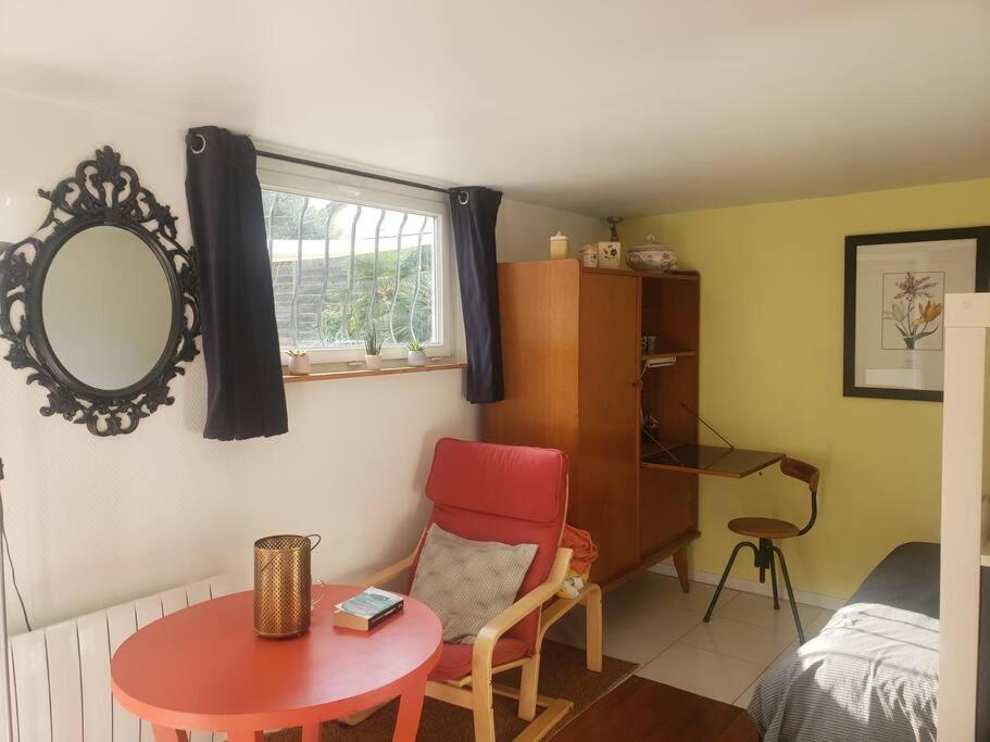 Studio Buena Vista Avec Terrasse Sur Jardin Bron Buitenkant foto